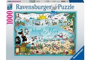 Ravensburger Puzzel (1000stuks) - Sheepworld onderwater