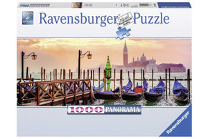 Ravensburger Puzzel (1000stuks) - Gondels in Venetië