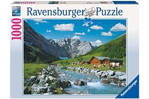 Ravensburger Puzzel (1000stuks) - Karwendelgebergte, Oostenrijk