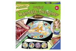 Ravensburger Mandala Designer - Metallic Horses (mini)