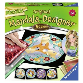Ravensburger Mandala Designer - Metallic Horses (mini)