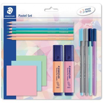 staedtler Staedtler Schrijfset PASTEL met Sticky Notes