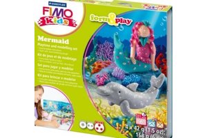 staedtler Set Modelleerklei Fimo Kids Form&Play - zeemeermin