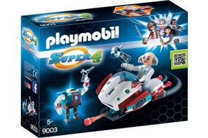 Playmobil PM Super4 - Skyjet met Dr. X & robot