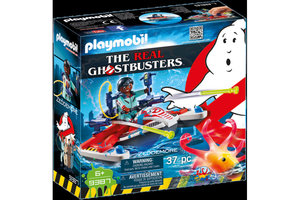 Playmobil PM The Real Ghostbusters - Zeddemore met waterscooter