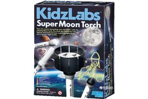 4M KidzLabs - Super zaklamp maan