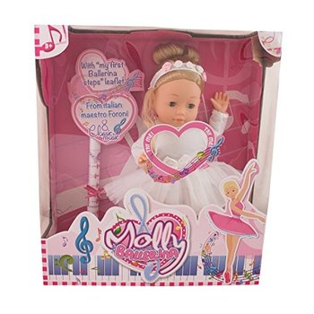 Bambolina Molly Ballerina Pop 40cm met pianomuziek + balletschoenen kids