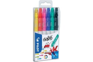 Pilot FriXion COLOR kleurstiften 6stuks