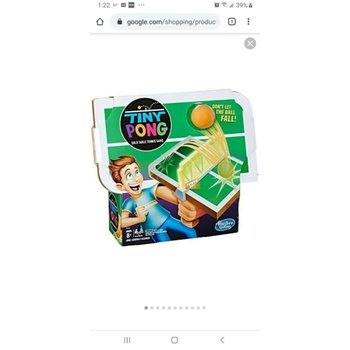 Hasbro Tiny Pong Tafeltennis