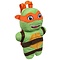 Sambro Teenage Mutant Ninja Turtles - Rugzak/knuffel pluche Raphael