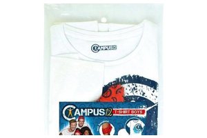 Campus 12 - T-shirt en bandana - 140 (jongens)