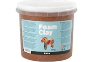 Foam Clay Creotime - Bruin 560gr