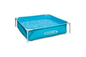 Intex Kinderzwembad (122x122x30cm) MINI FRAME - blauw