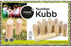 Nummer kubb 5,5cm