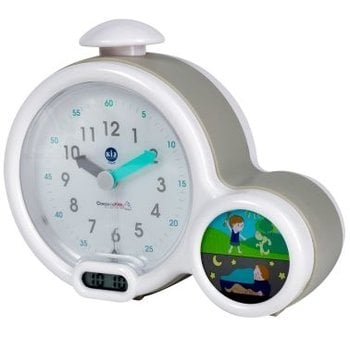 Kid'Sleep Clock 2-in-1 (wekker & slaaptrainer) - wit/grijs