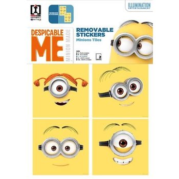 Verwijderbare stickers minions