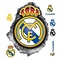 Muursticker Real Madrid 3D Hole