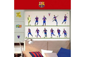 FC Barcelona 11 players - 2 sheets