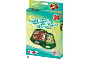 Jumbo Backgammon en tac-tac-toe