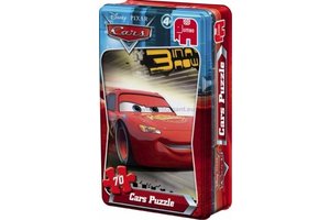 Jumbo Puzzel Cars tin