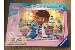 Jumbo Vloerpuzzel 15st Doc McStuffins