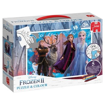 Jumbo Disney Frozen 2 - Puzzel & kleur (18stuks)