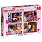 Jumbo Puzzel 4-in-1 (12/20/30/36stuks) Disney Juniors Fancy Nancy