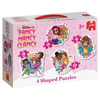 Jumbo Vormenpuzzel 4-in-1 (14/16/18/20stuks) - Disney Juniors Fancy Nancy