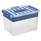 Suware Q-line MultiBox 22L - transparant/blauw