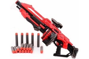 Serve & Protect Shooter Extreme 80cm B/O met 20 pijlen