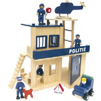 houten politiebureau