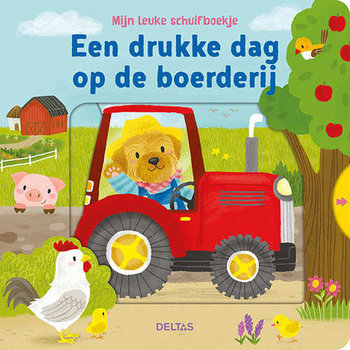 Deltas Mijn leuke schuifboekje - Een drukke dag op de boerderij