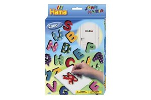 Hama Hanging Box (strijkkralenset) - Letters 2000stuks