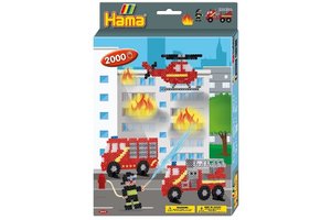 Hama Hanging Box (strijkkralenset) - Brandweer 2000stuks