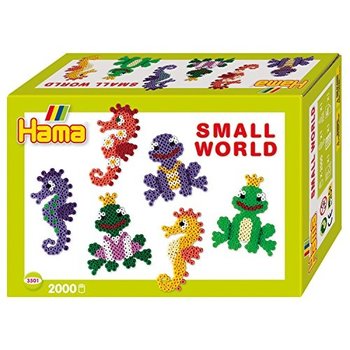 Hama Small World (strijkkralenset) - Zeepaard/kikker 2000stuks