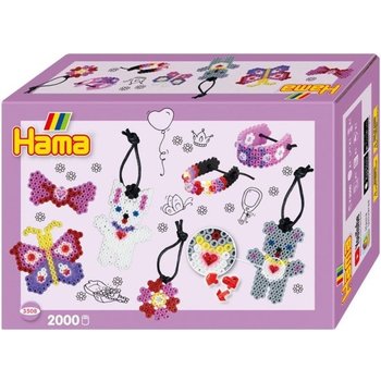 Hama Midi Gift Box (strijkkralenset) - Fashion accessoires 2000stuks