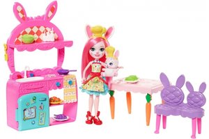 Mattel Enchantimals - Keukenplezier met konijn Bree en konijntje Twist