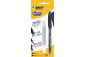 Bic BIC Roller Gel-ocity Illusion + 2 vullingen - zwart