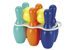 Écoiffier Kegelset Junior 6 kegels 30cm + 2 ballen