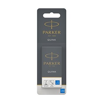 Parker QUINK afwasbaar Inktpatronen (2x5stuks) - blauw