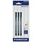 staedtler Pigment Liner 3stuks (0,1/0,3/0,5mm) - zwart