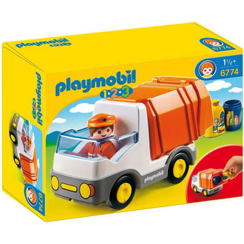 Playmobil PM 1.2.3 - Vuilniswagen 6774