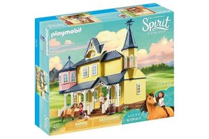 Playmobil PM DreamWorks Spirit Riding Free - Lucky's huis