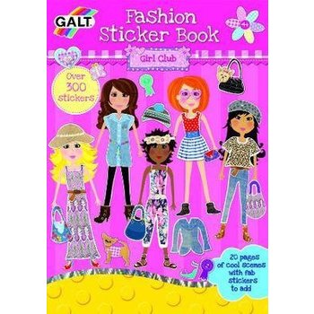 GALT fashion sticker book - girl club