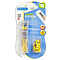 Rapesco Supaclip dispenser (40 papierklemmen) + 25 Emoji clips (geel)