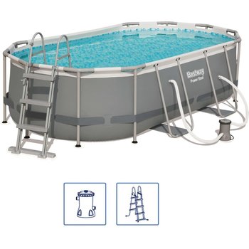 Bestway Power Steel Rectangular Pool Set (427x250x100cm)