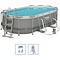 Bestway Power Steel Rectangular Pool Set (427x250x100cm)