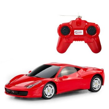 Rastar R/C Ferrari 458 Italia - rood (1:24)