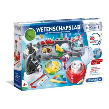 Clementoni Wetenschap & Spel - Wetenschapslab - 150 experimenten