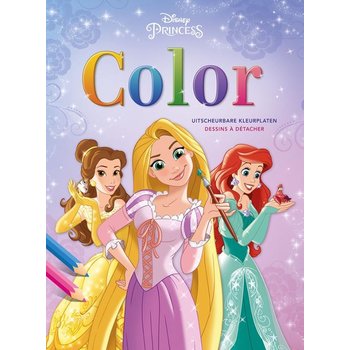 Deltas Disney Princess - Color kleurboek (uitscheurbare kleurplaten)